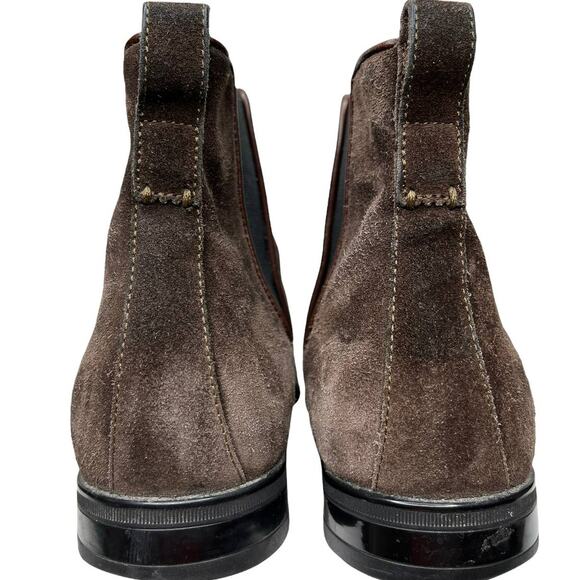 Aquatalia Brown Suede Chelsea Boots - Picture 6 of 7
